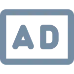 Audio Description SVG Icon
